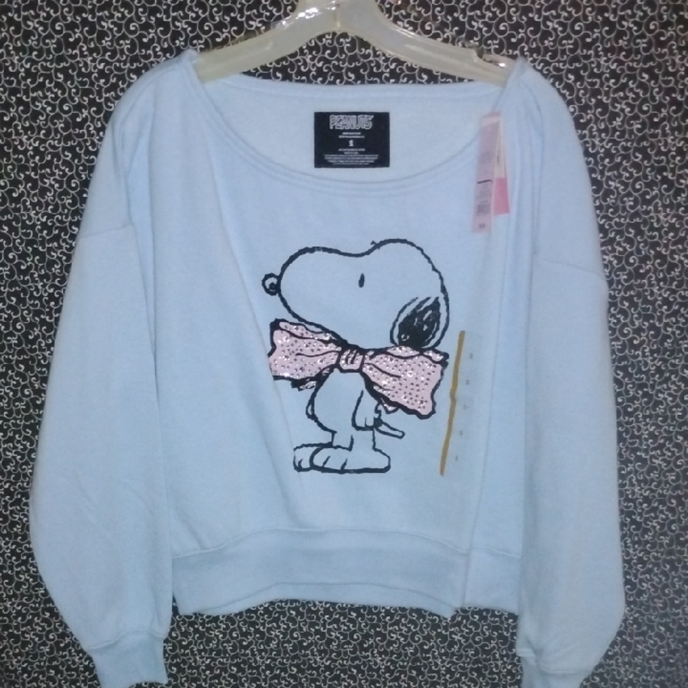 Peanuts graphic snoopy bow Sweater - Picture 5 of 5